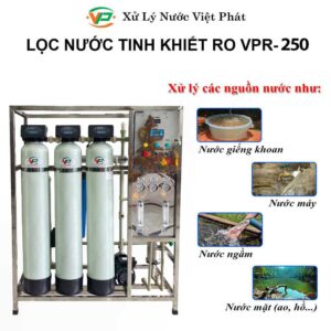 Hệ thống lọc nước ro công nghiệp 250l/h