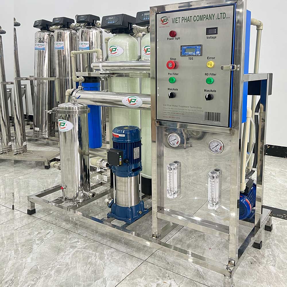 Hệ thống lọc nước RO công nghiệp 250l/h