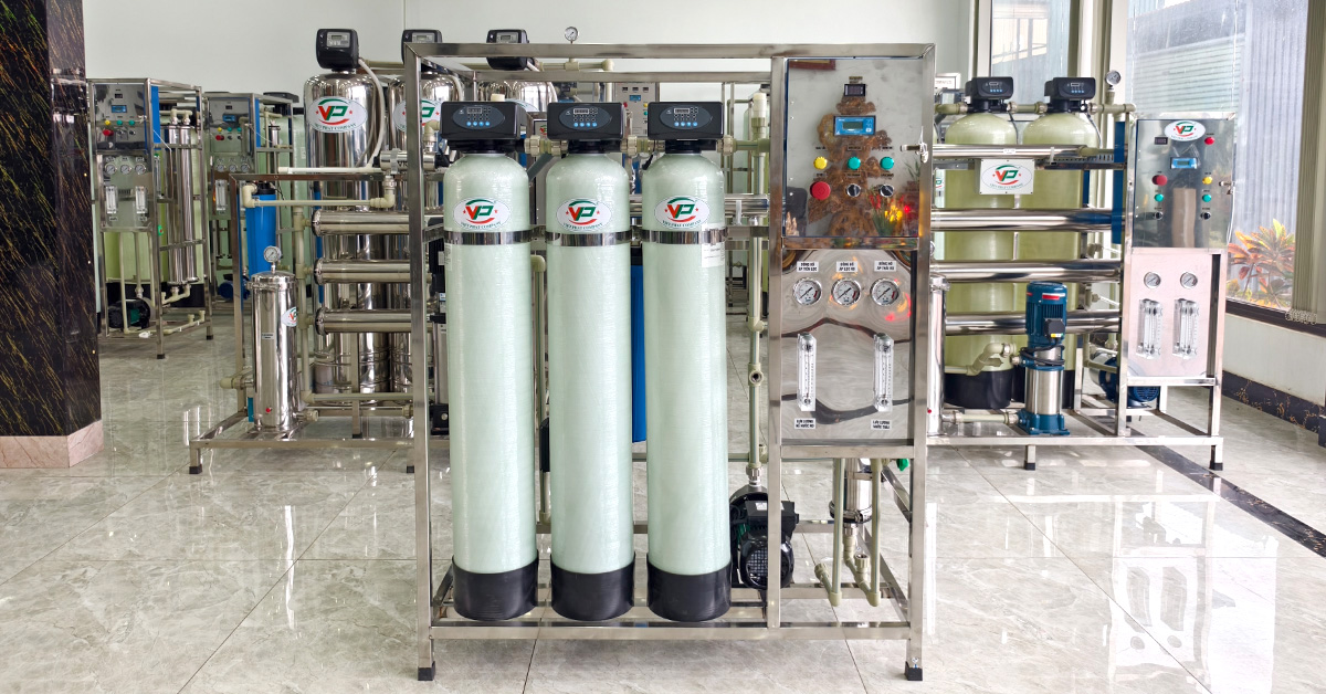 Hệ thống lọc nước RO công nghiệp 250l h tại Xử Lý Nước Việt Phát đảm bảo tiêu chuẩn ISO 9001:2015