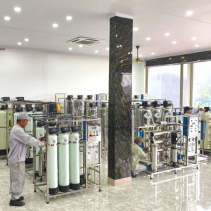 Showroom trưng bày hệ thống lọc nước của Việt Phát