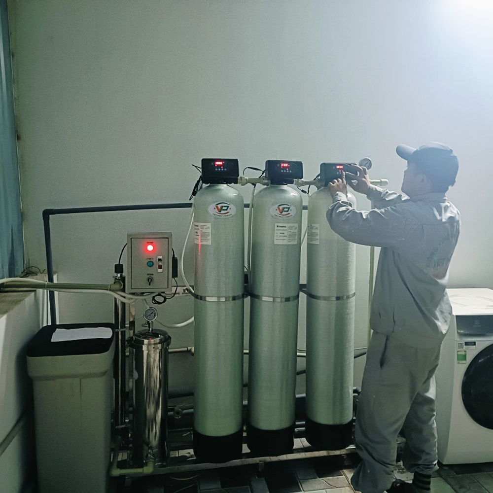 Bộ lọc nước đầu nguồn VPT-03M tại địa chỉ khách hàng-1