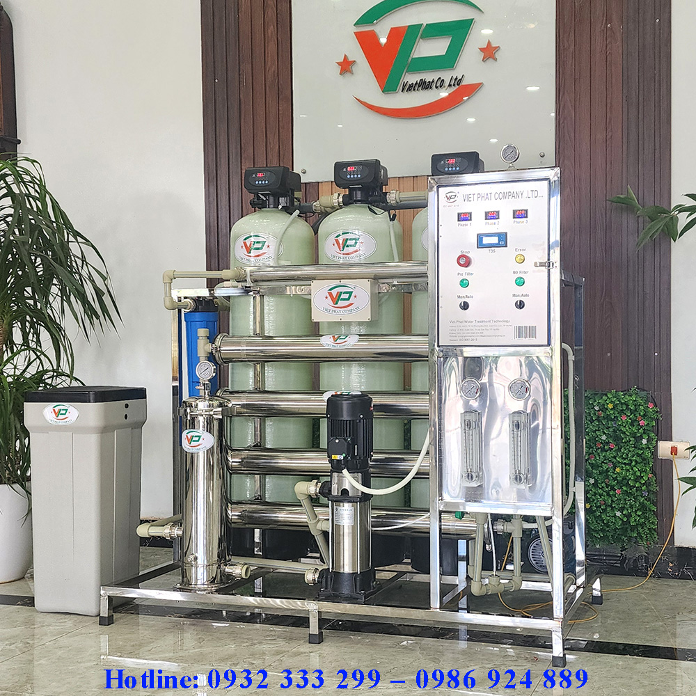 Hệ thống lọc nước RO công nghiệp 1000l h