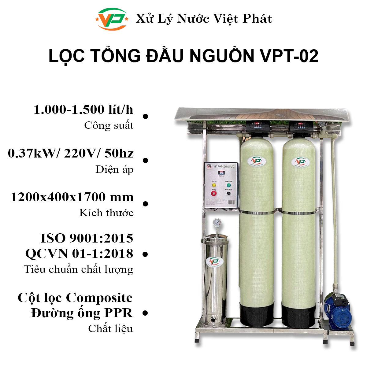 Bộ lọc tổng đầu nguồn VPT-02