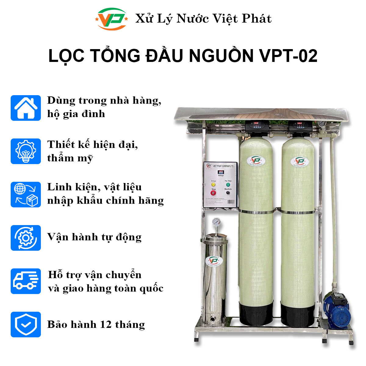 Bộ lọc tổng đầu nguồn VPT-02-2