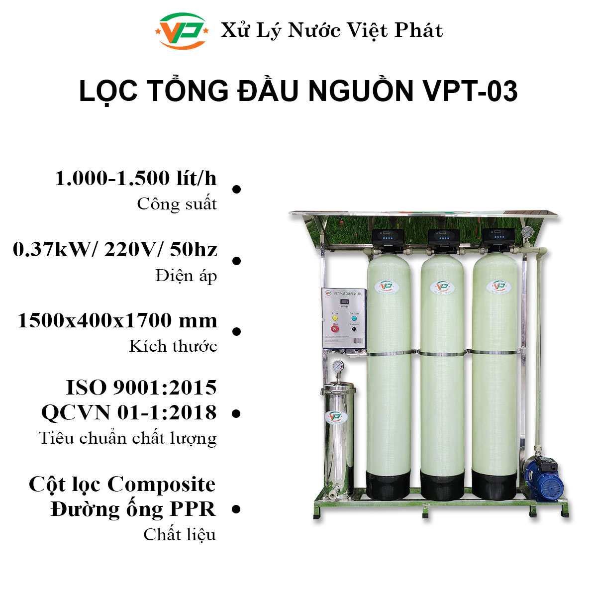 Bộ lọc tổng đầu nguồn VPT-03