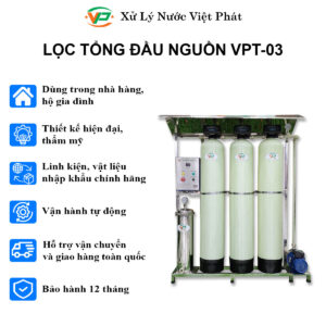 Bộ lọc nước đầu nguồn gia đình VPT-03 - Ảnh 3