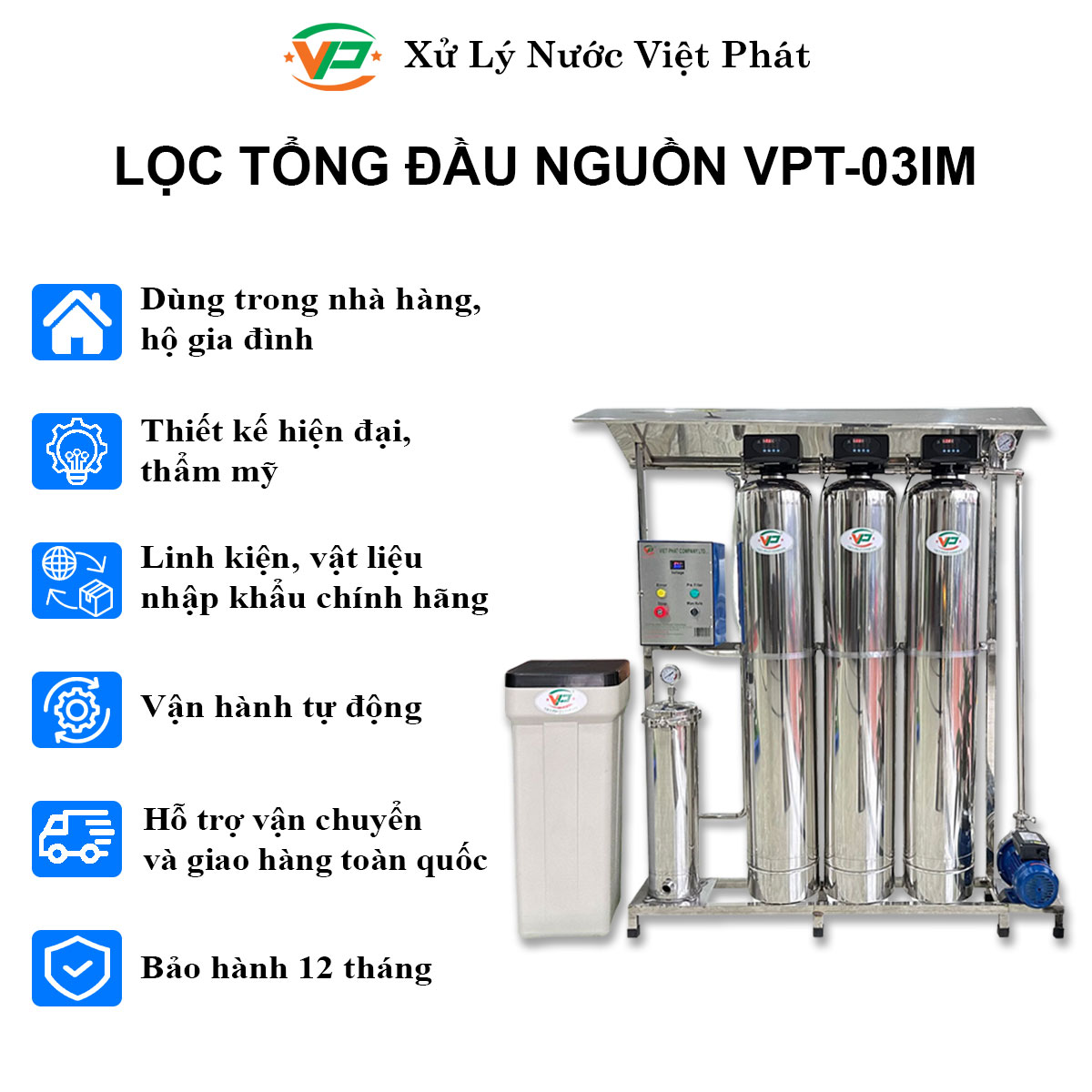 Bộ lọc tổng đầu nguồn VPT-03IM-3