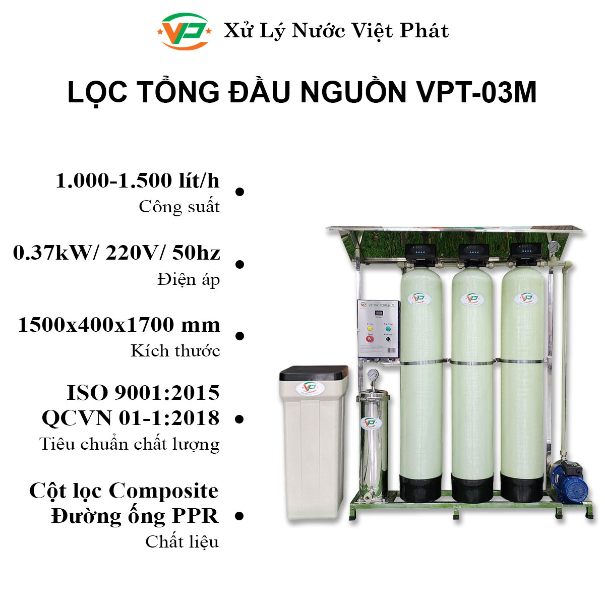 Bộ lọc tổng đầu nguồn VPT-03M-1