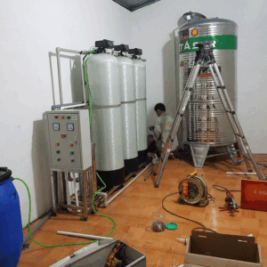 Công trình lọc nước công nghiệp 100m3- Việt Phát