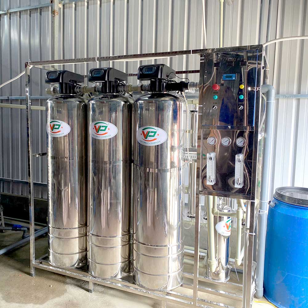 Hệ thống lọc nước công nghiệp 100m3/ngày đêm