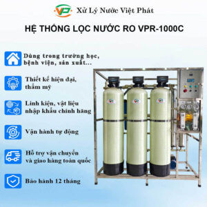 Hệ thống lọc nước RO 1000l h