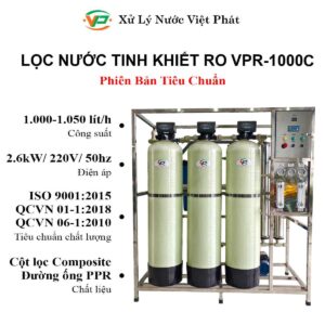 Hệ thống lọc nước RO công nghiệp 1000l h