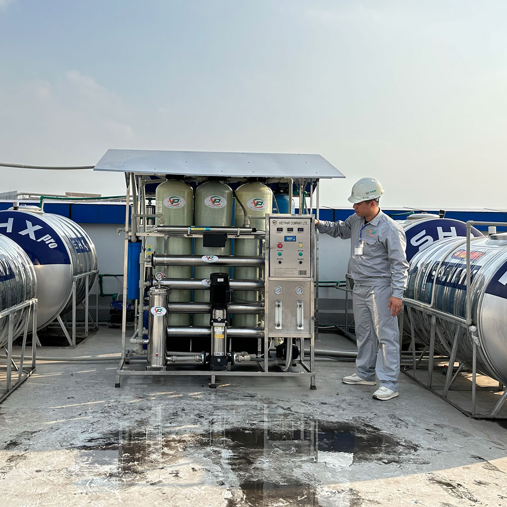hệ thống lọc nước RO công nghiệp 1000l h