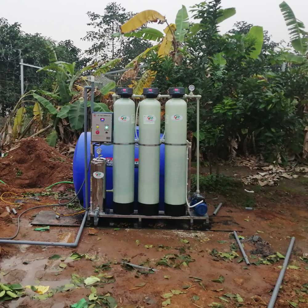 Công trình lọc nước đầu nguồn tại Đông Anh, Hà Nội-1