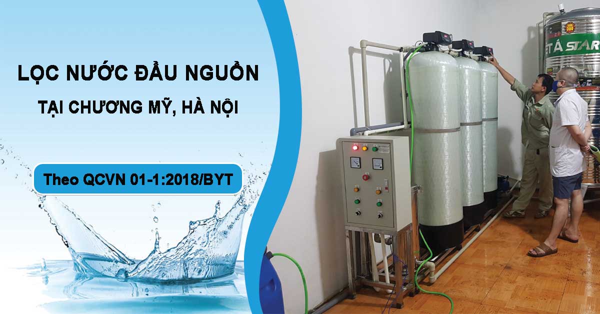 Dự án lọc nước đầu nguồn tại Chương Mỹ, Hà Nội