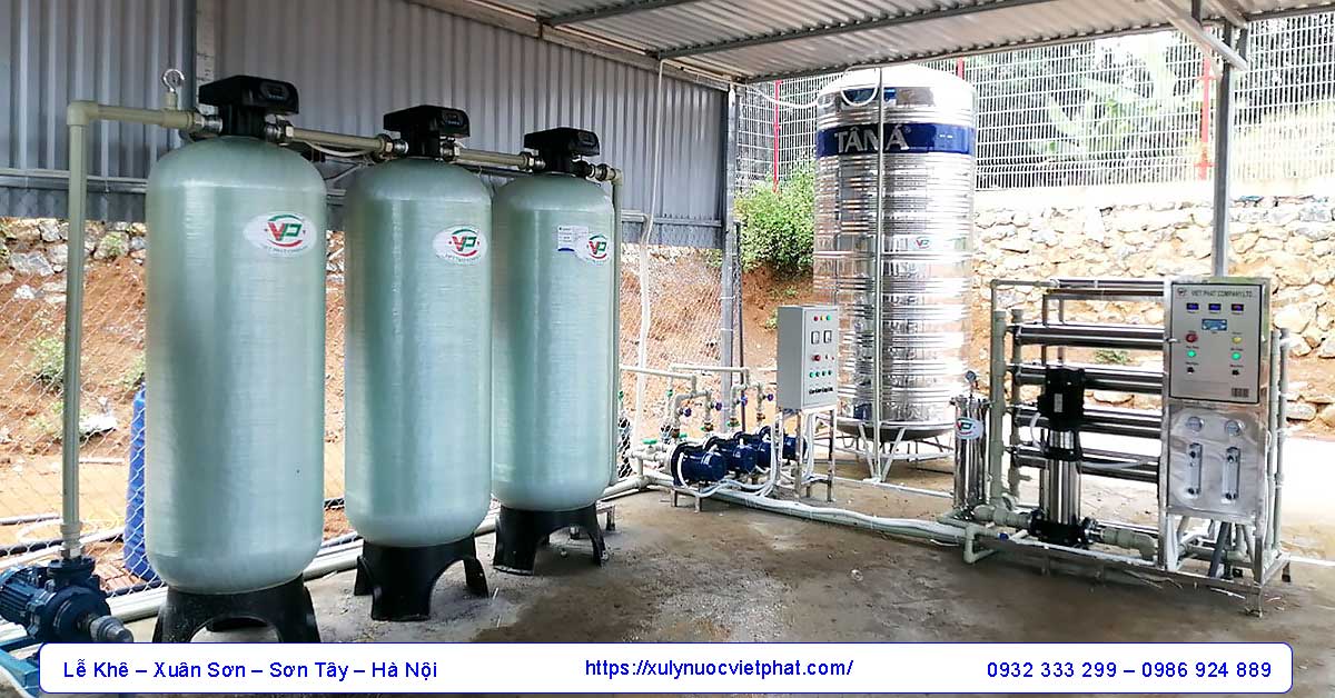 Máy lọc nước RO công suất lớn đảm bảo cho quy mô lớn