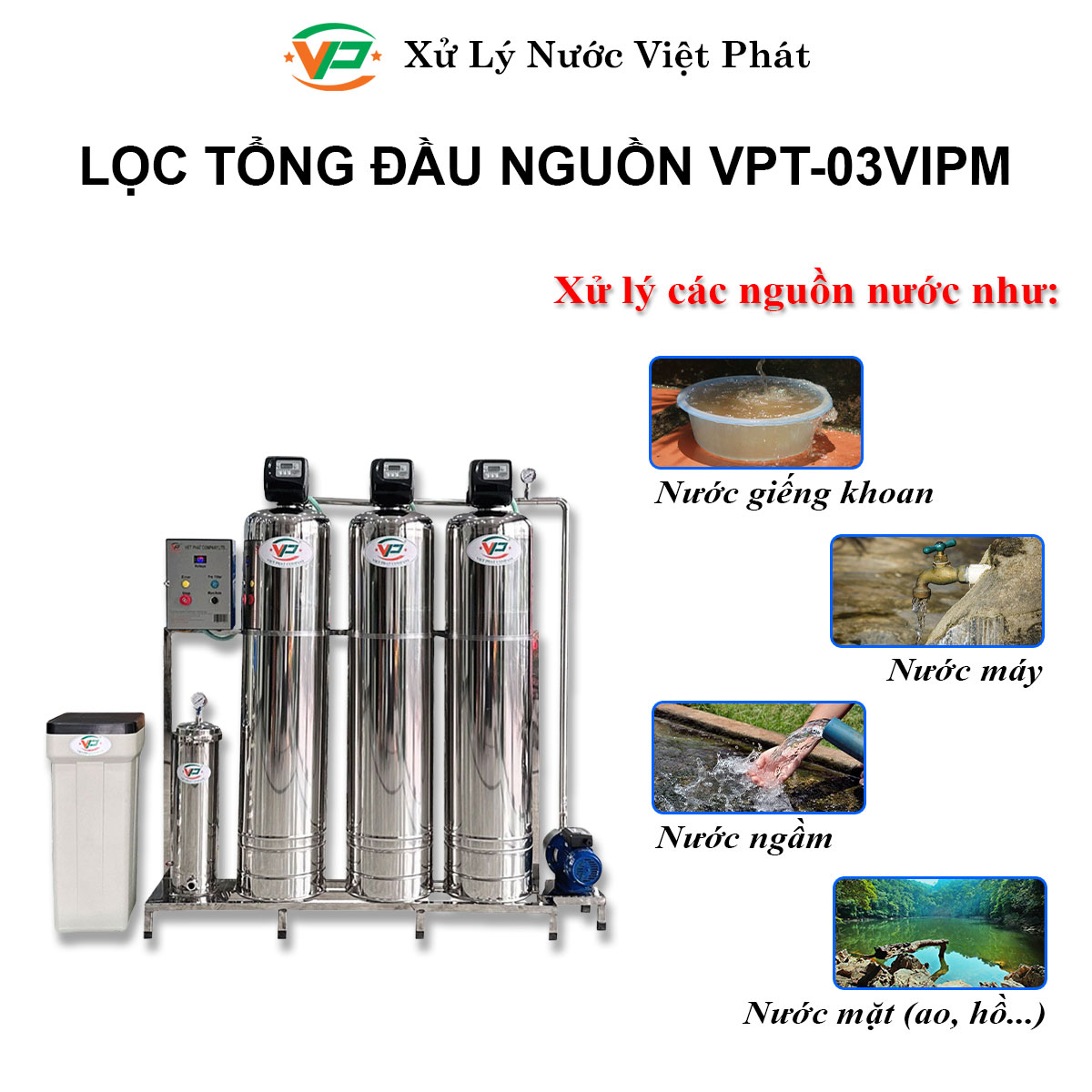 Bộ lọc tổng đầu nguồn VPT-03VIP-2a