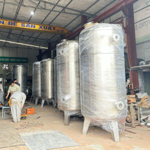 Chế tạo gia công bồn lọc nước công nghiệp-3