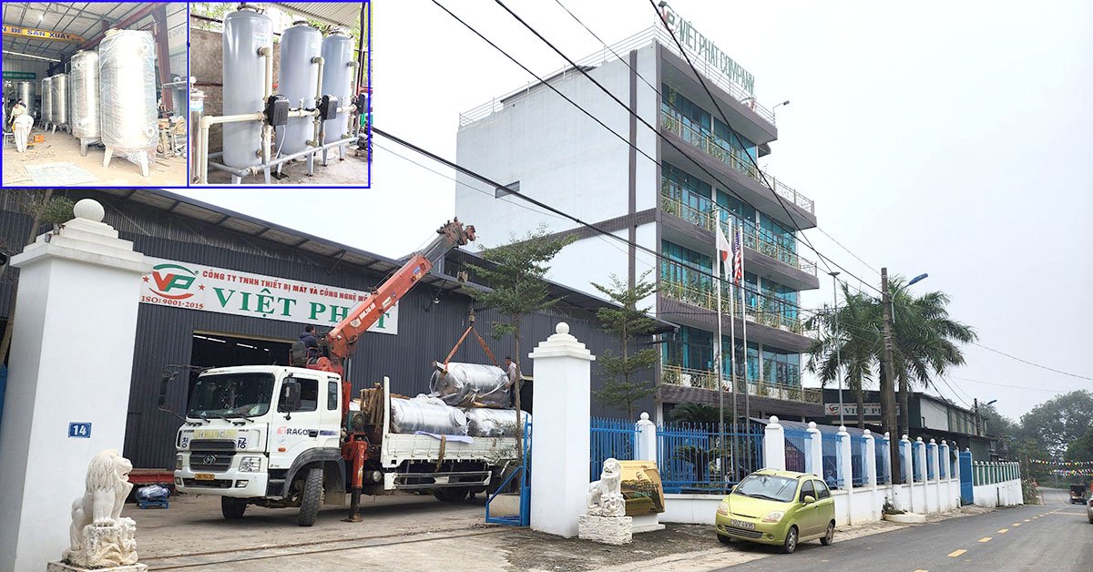 Bồn lọc và xử lý nước Việt Phát - chất lượng hàng đầu