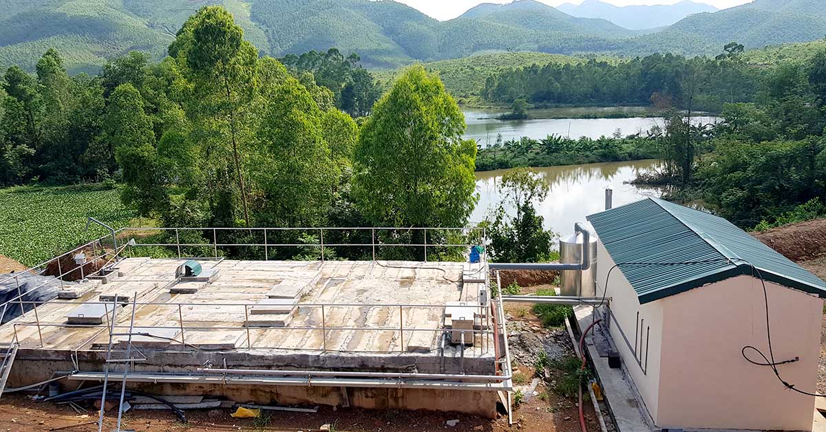 Công trình xử lý nước thải chăn nuôi
