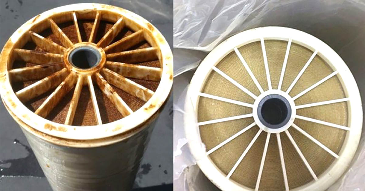 Cách rửa màng lọc RO công nghiệp