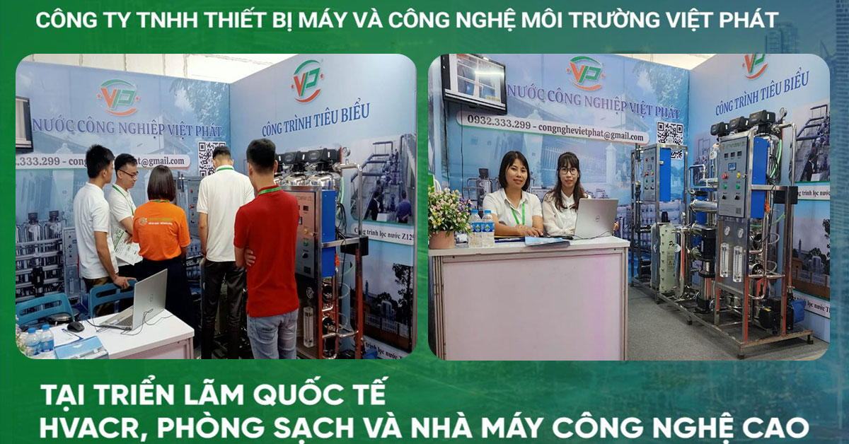 Việt Phát tham gia triển lãm quốc tế HVACR