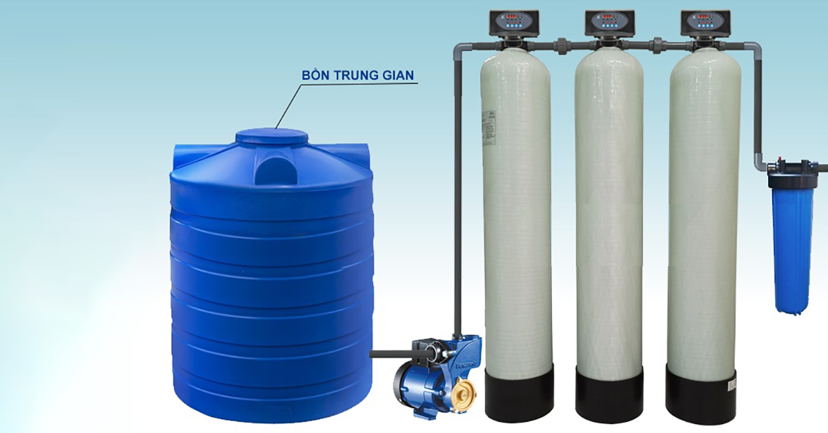 cột lọc nước