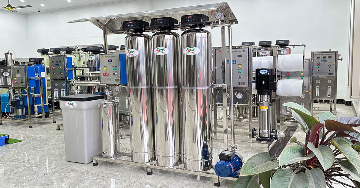 Cột lọc Inox của Xử Lý Nước Việt Phát