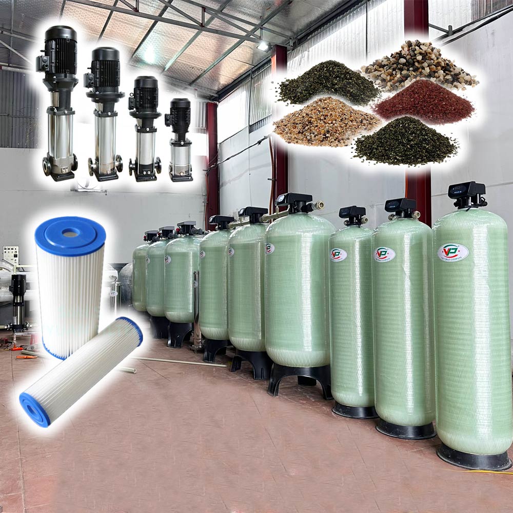 Cung cấp vật tư vật liệu lọc nước