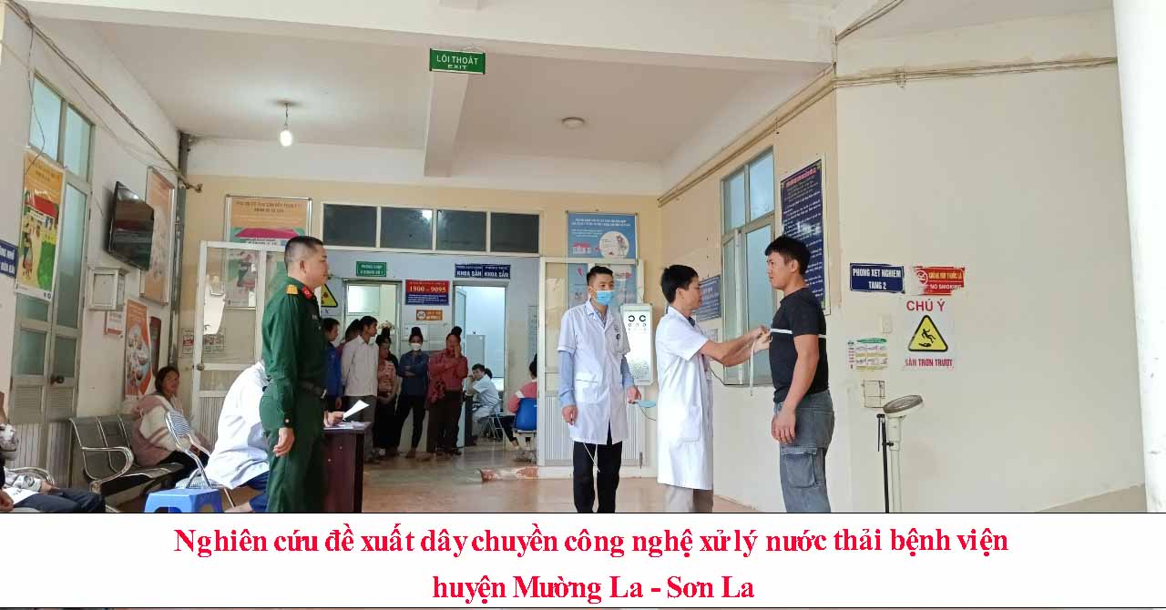 Nghiên cứu đề xuất dây chuyền công nghệ xử lý nước thải bệnh viện huyện Mường La - Sơn La