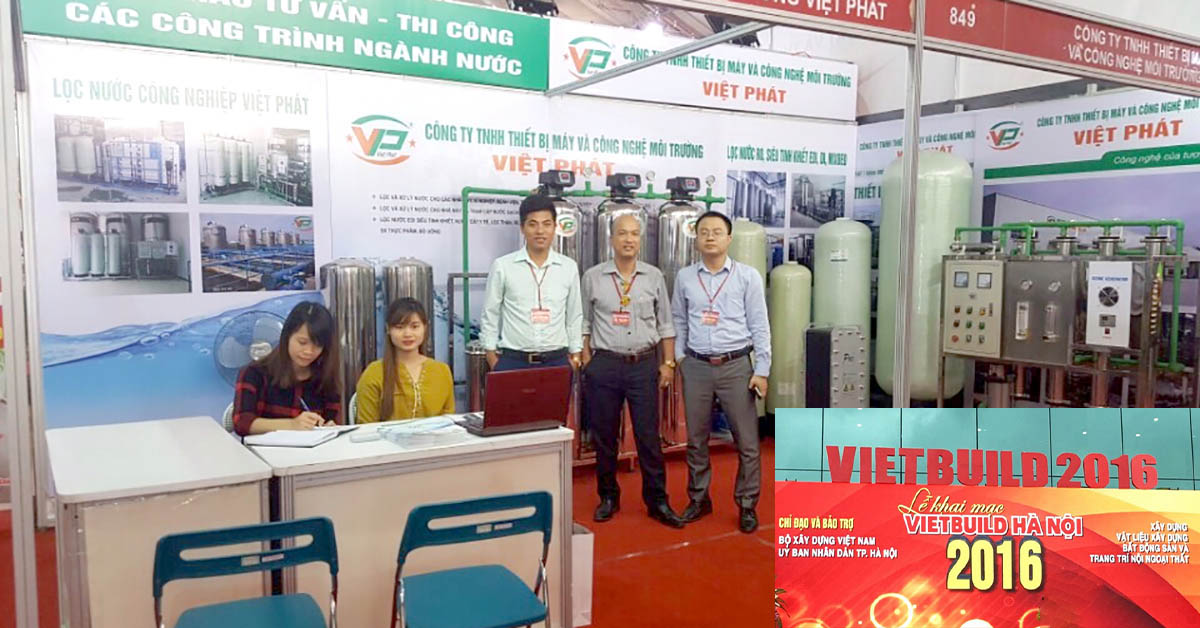 Việt Phát tham gia triển lãm Quốc tế Vietbuild 2016