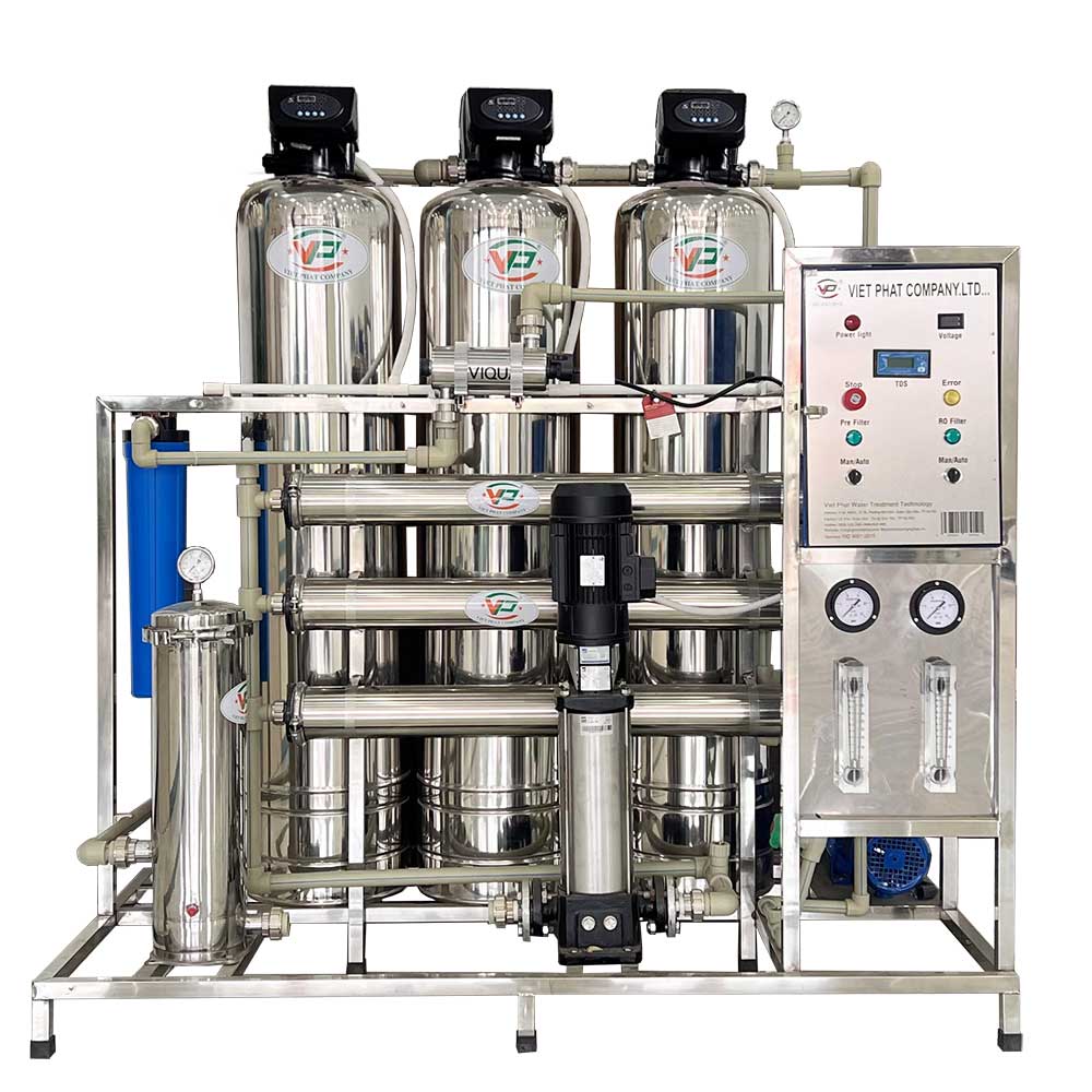 Hệ thống lọc nước RO công nghiệp 750l h