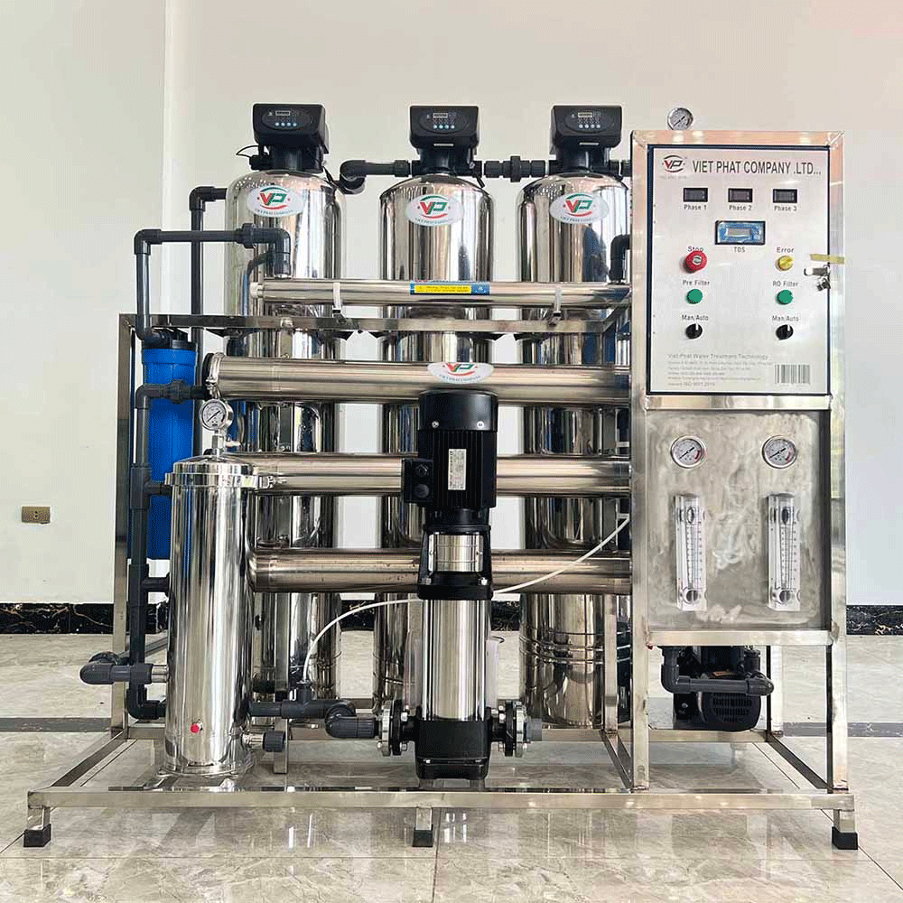 Hệ thống lọc nước RO công nghiệp 750l h