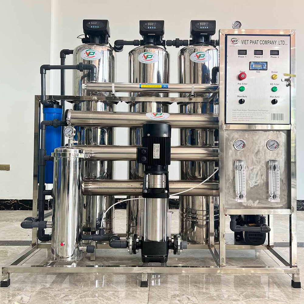 Hệ thống lọc nước RO công nghiệp 750l h