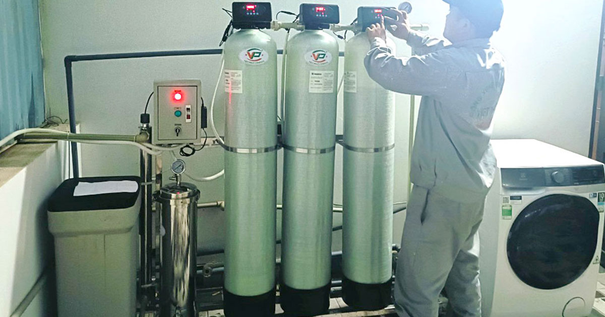 Hoàn thành dự án hệ thống lọc nước đầu nguồn tại Thanh Sơn, Phú Thọ