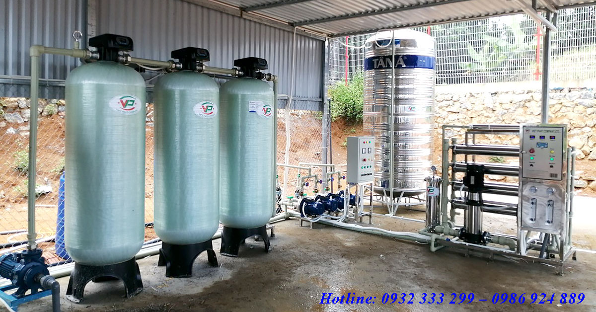 Dự án lọc nước giếng khoan + lọc nước RO tại công ty Supertex - Tân Lạc