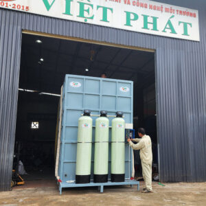 Hệ thống lọc nước giếng khoan dạng module 50m3/24h