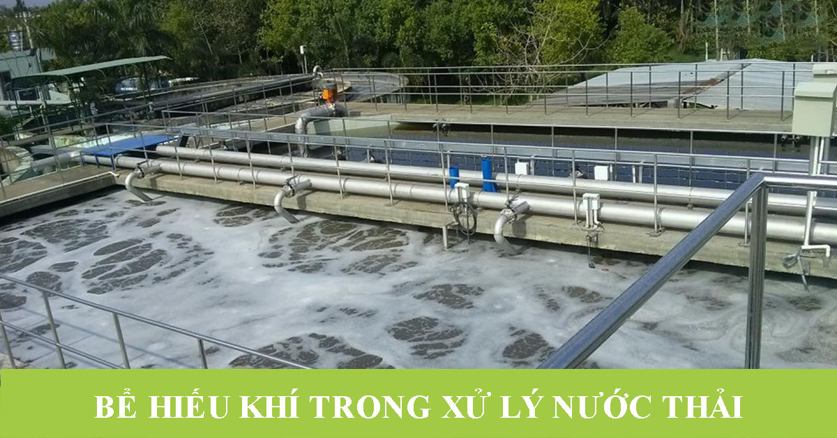 Bể hiếu khí trong xử lý nước thải
