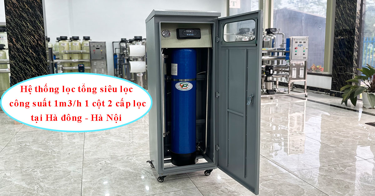 Dự án hệ thống lọc nước đầu nguồn tại Hà Đông - Hà Nội