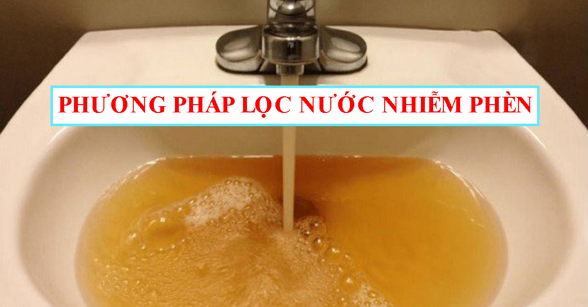 Lọc nước nhiễm phèn