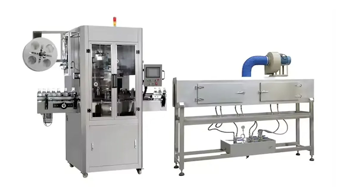 Dây chuyền dán nhãn co màng tự động