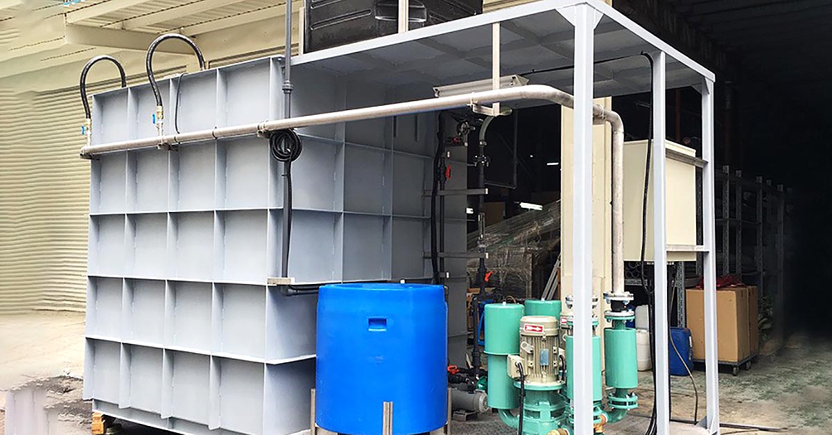 Module xử lý nước thải do Việt Phát thi công