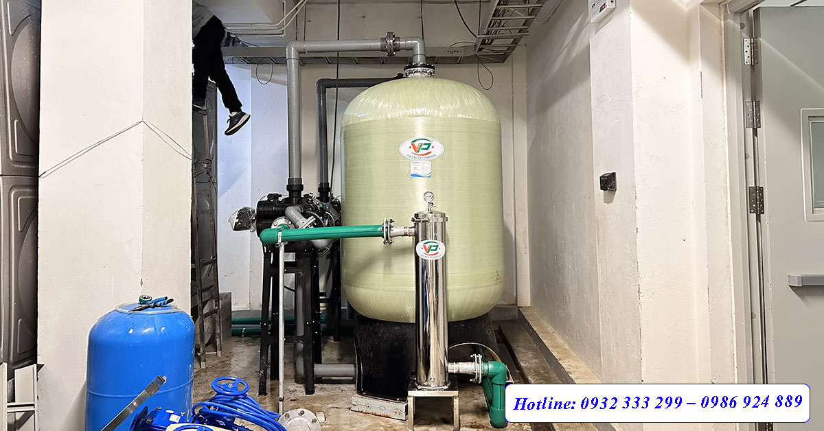Hệ thống Lọc Nước Công Nghiệp Tại Công Ty Qisda - Hà Nam