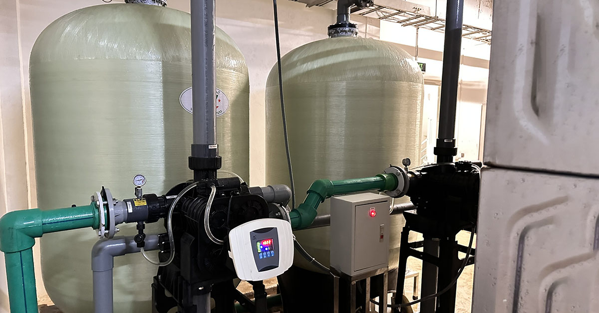 Bàn giao đưa vào sử dụng hệ thống lọc nước công nghiệp 20m3/h