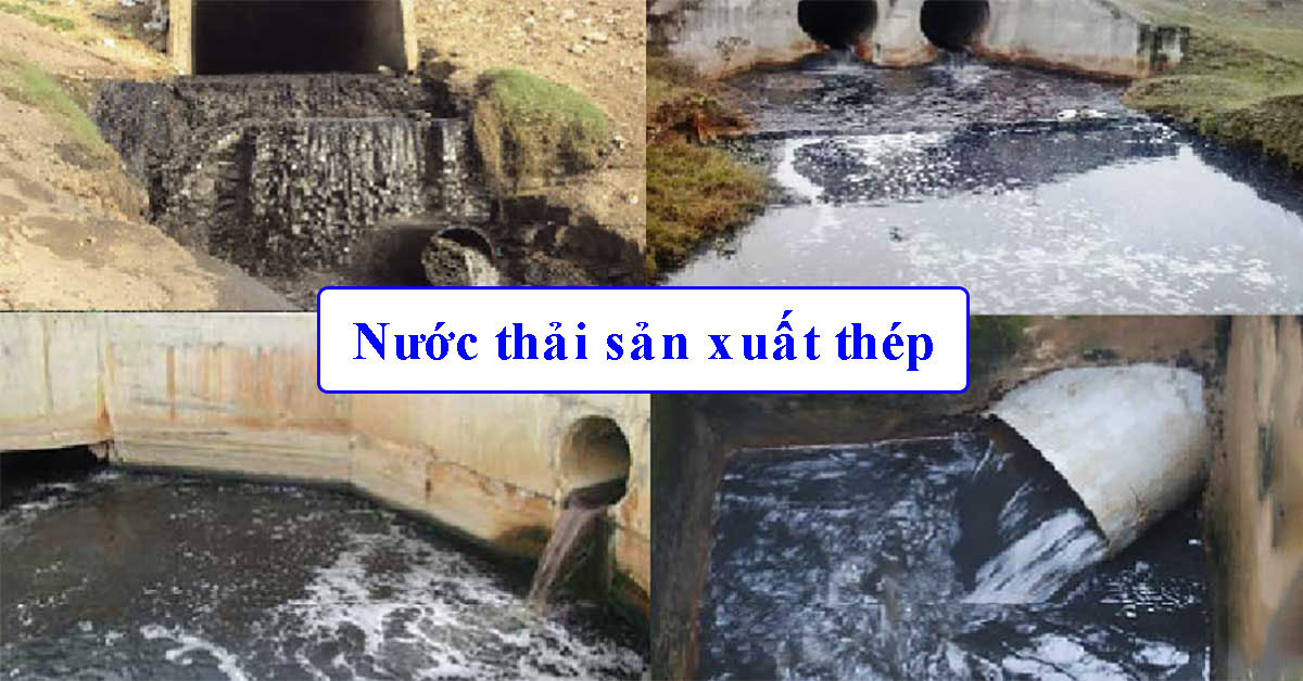 Nước thải sản xuất thép
