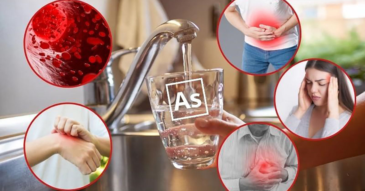 Tác hại của nước nhiễm asen