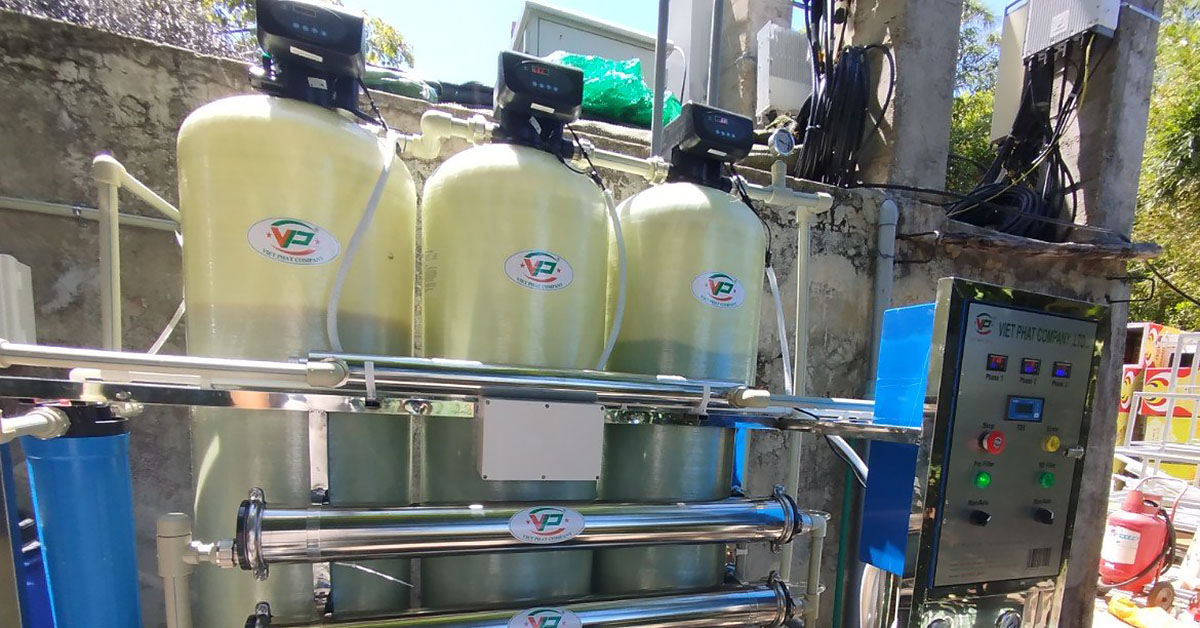 Hệ thống cột lọc composite, áp lực đa tầng