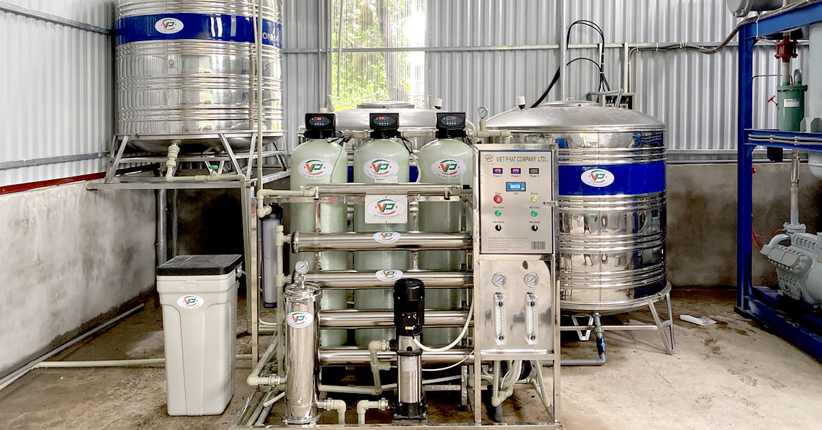Hệ thống lọc nước tinh khiết RO 1000l/h