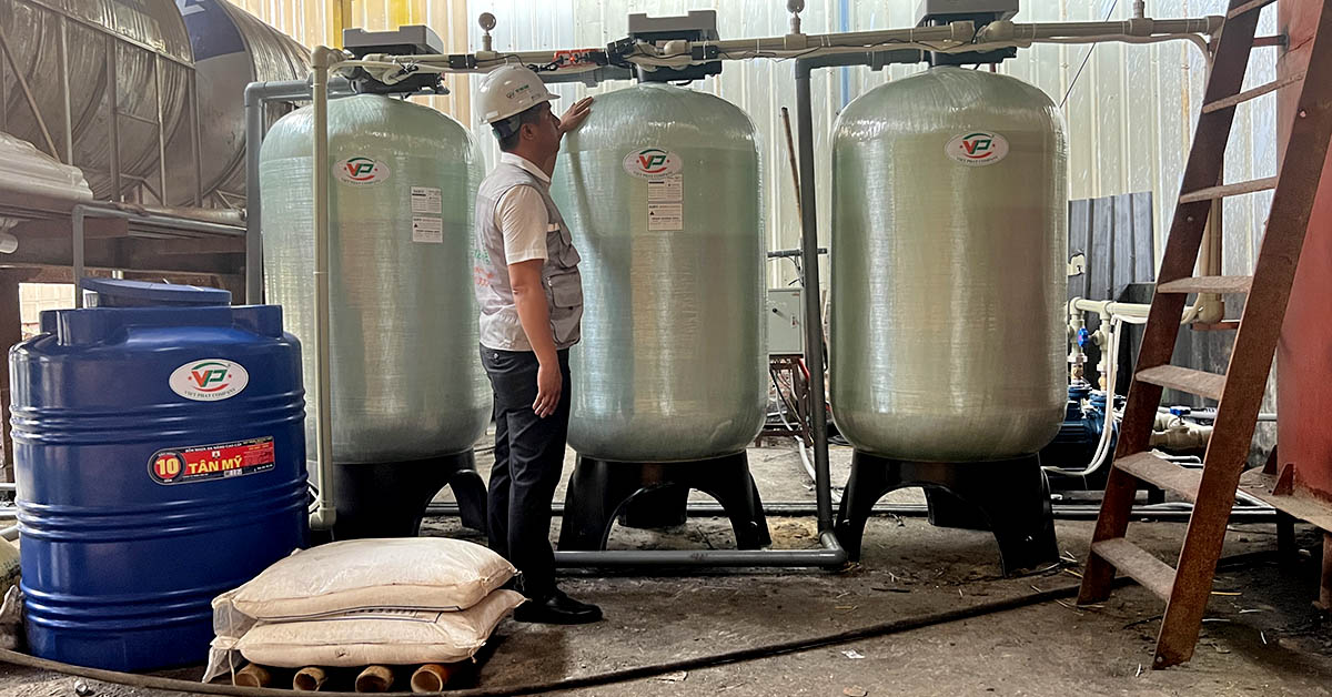 Hệ thống xử lý nước giếng khoan công nghiệp