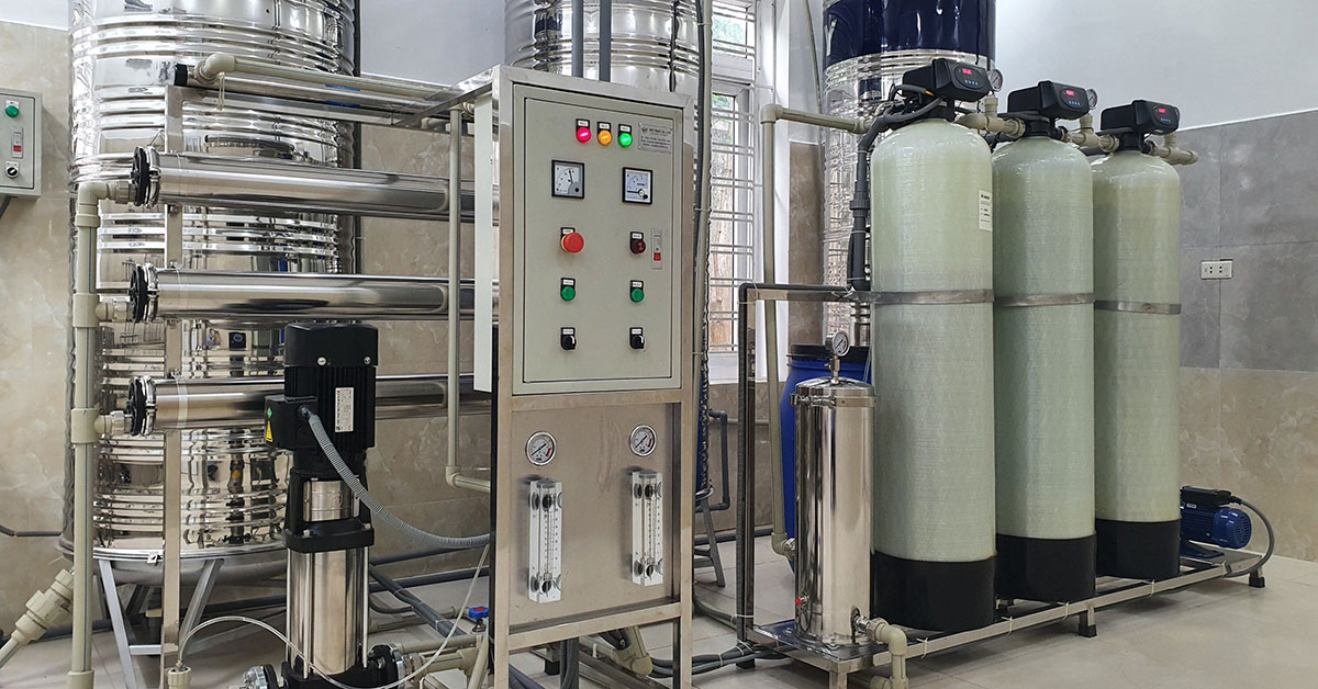 Khử Clo trong nước bằng hệ thống lọc nước RO